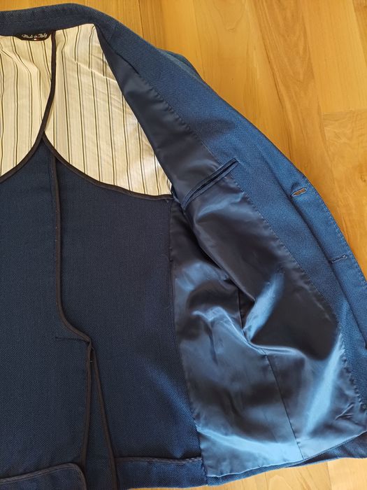 Мъжко  сако тъмно синьо .