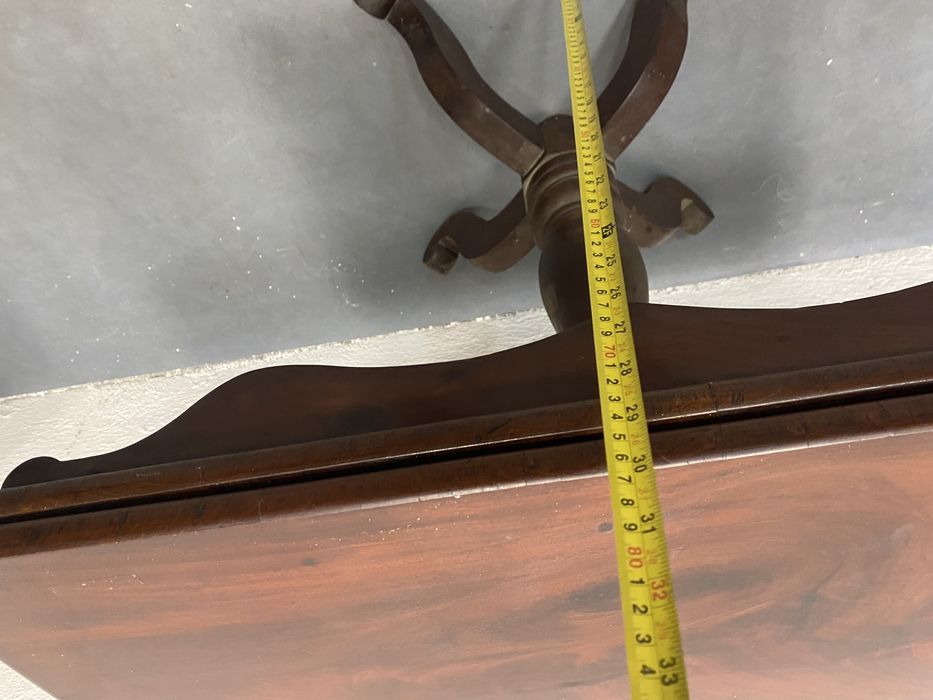 Викториански стил конзолна маса за карти махагон England 1950–1960