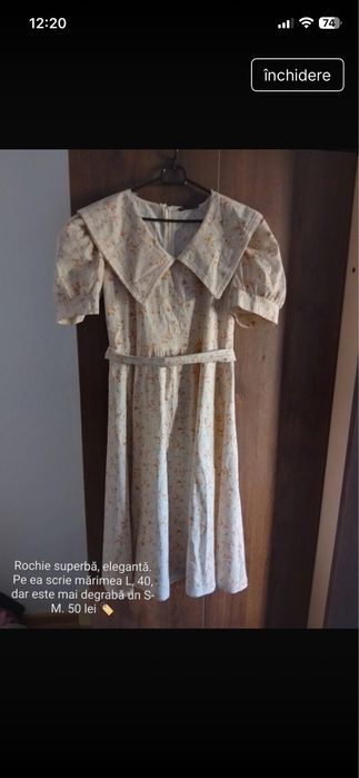 Rochie modernă și elegantă