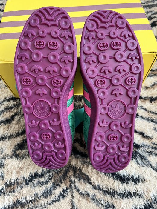 adidas x Gucci Gazelle “Monogram Green”