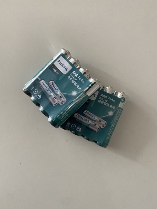 батарейки Philips новые