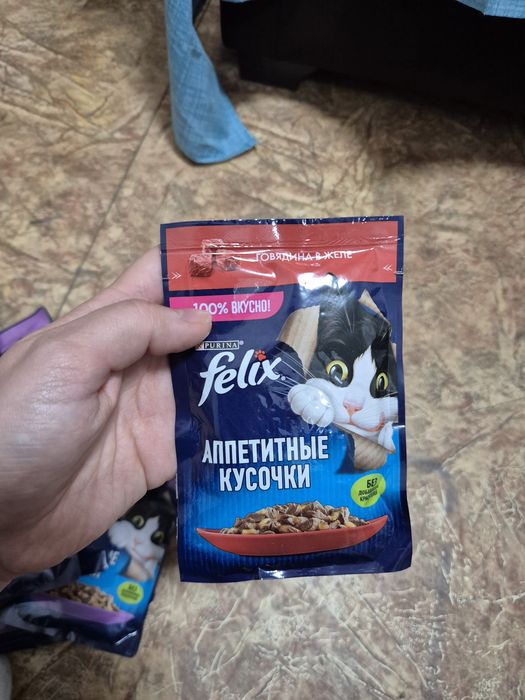 Корм для котов Felix