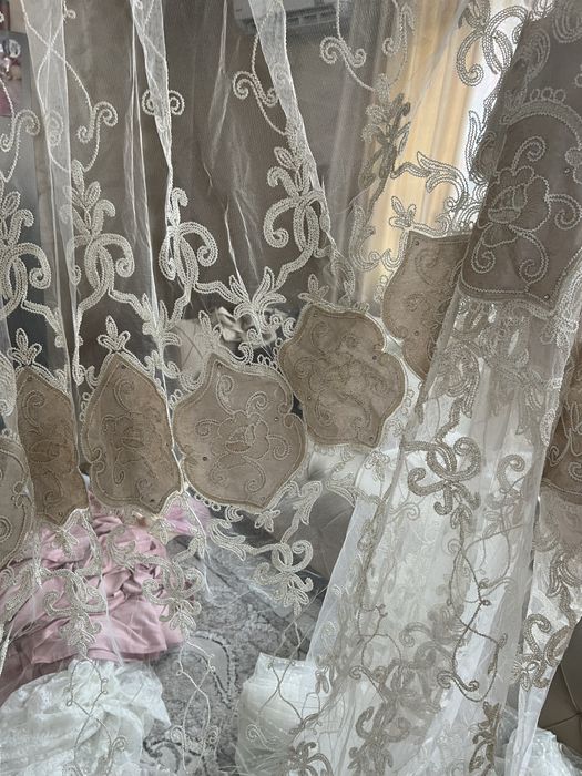 Перде с шарка велур