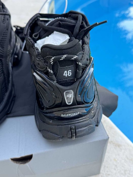 Balenciaga Runner Black Мъжки Обувки 46 EUR + Кутия + Dustbag