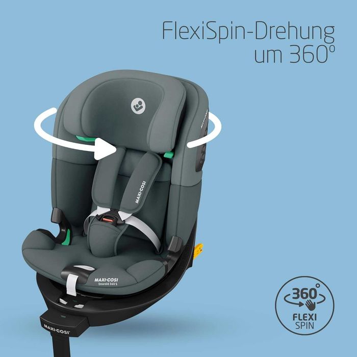 Детско Столче за Кола с ISOFIX Maxi Cosi Emerald 360 S 0-36 кг, 0-12 г