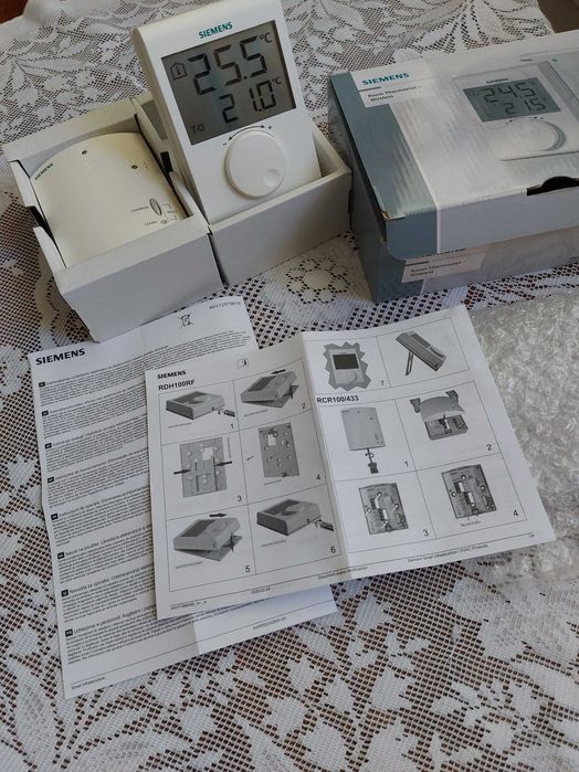 Termostat Siemens RDH100RF wireless