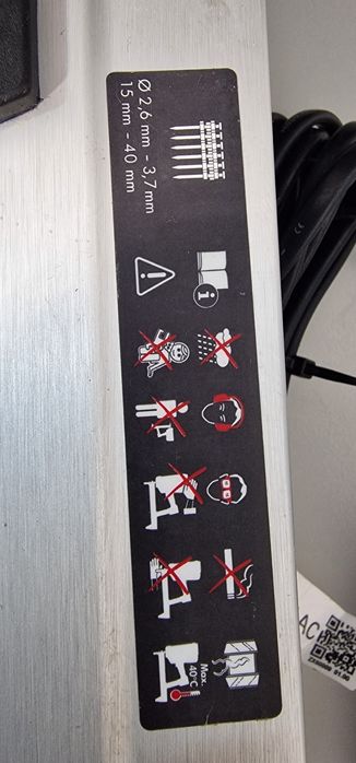 Wurth Diga CS-3 pistol cuie beton 15-40mm