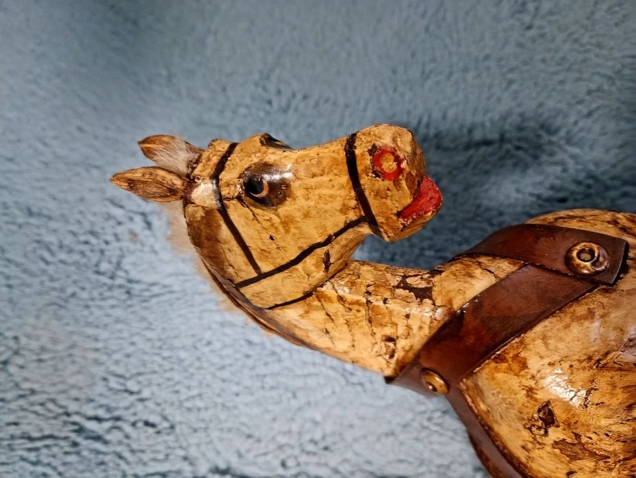 Căluț de jucărie de colectie ,antic,