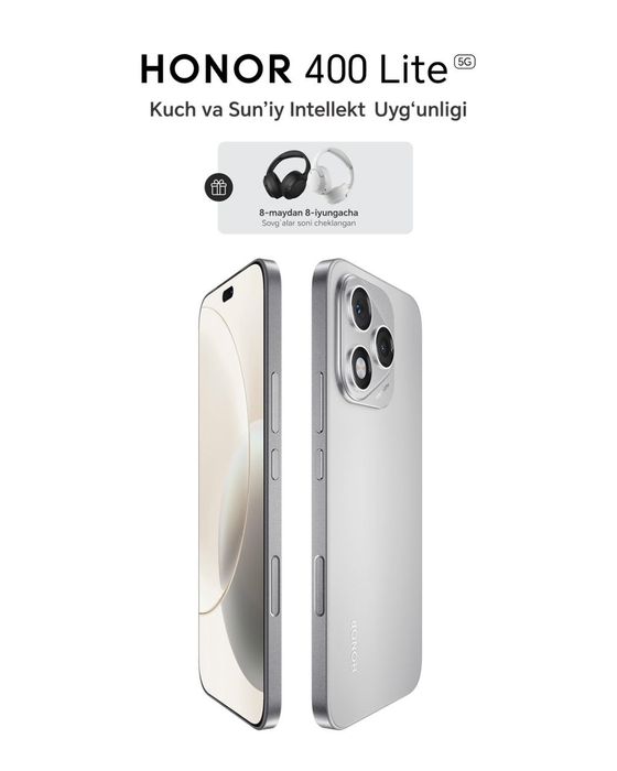 Honor 400 Lite 5g New Uzimei Garantiya Optom Dastavka