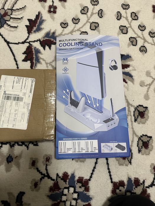 plastation 5 slim pro versiyalari uchun sovutadigon pristafka