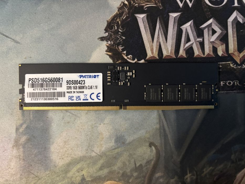 ОЗУ Patriot DDR5 16Gb 5600