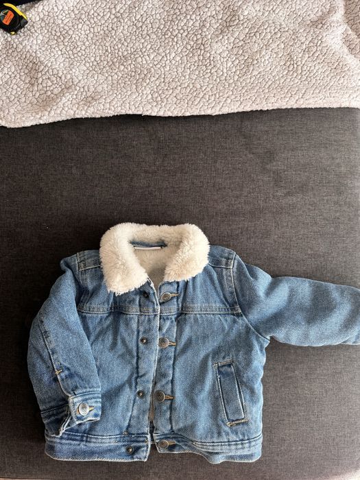 Бебешко дънково яке 74 размер