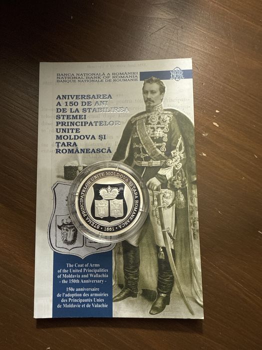 MONEDA BNR Stema Principatelor 10 lei 2011