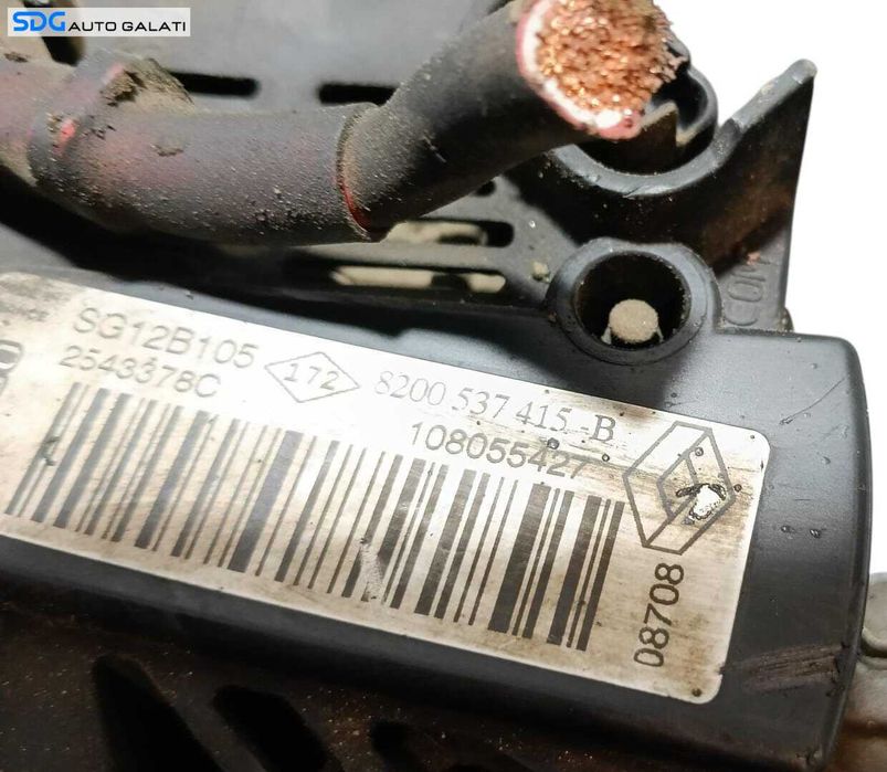 Alternator Renault Kangoo 1 1.5 DCI 1997 - 2008 Cod 8200537415B [M9287]