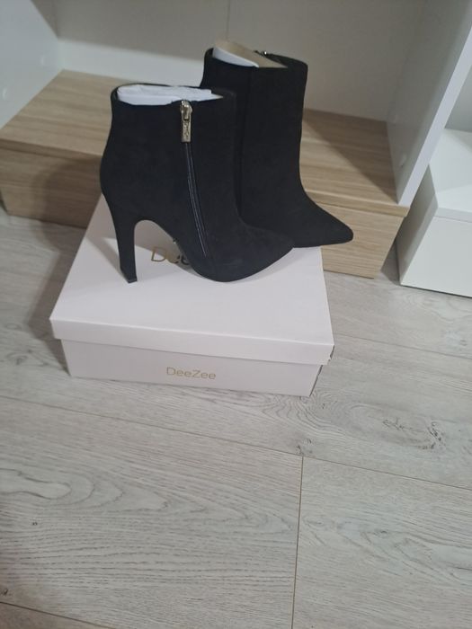 Botine negre elegante