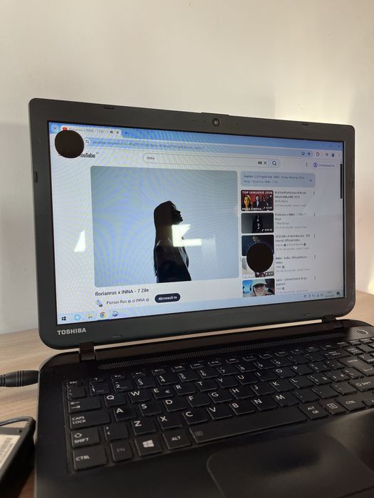 Laptop Toshiba folosit functionabil la 150 LEI
