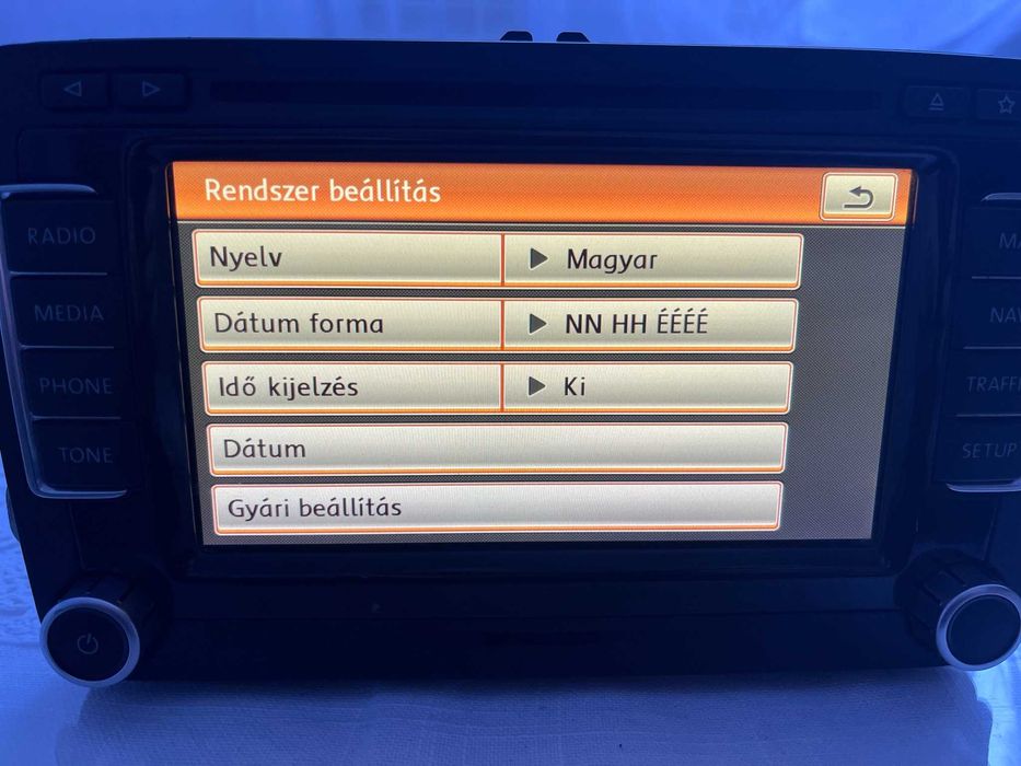Soft meniu si voce in limba maghiara pentru RNS 510 vw,skoda,seat