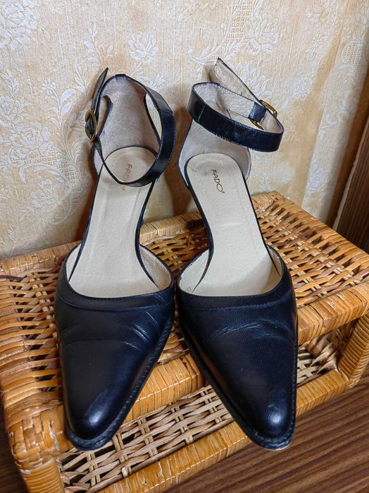 Дамски италиански обувки от естествена кожа, 39 номер, 25€