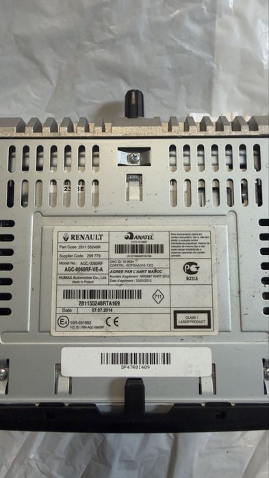 radio caset CD dacia logan 2  sandero 2 Mcv Duster renault laguna 3