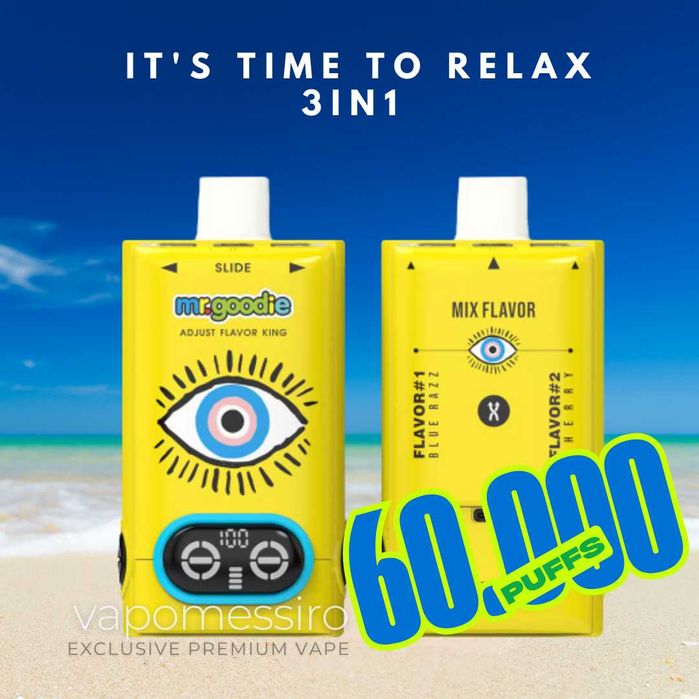 Vape Mr.Goodie Mix & Savureaza 3in1 60.000 Puffs