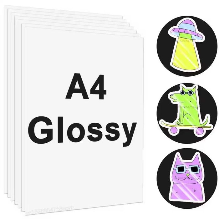 ФОЛИО ПРОЗРАЧНО БЯЛ,СВЕТЕЩ В ТЪМНОТО СТИКЕРИ ЕТИКЕТИ,ХАРТИЯ за СУБЛИМАЦИЯ за МАСТИЛЕН и ЛАЗЕРЕН лазерно ПРИНТИРАНЕ