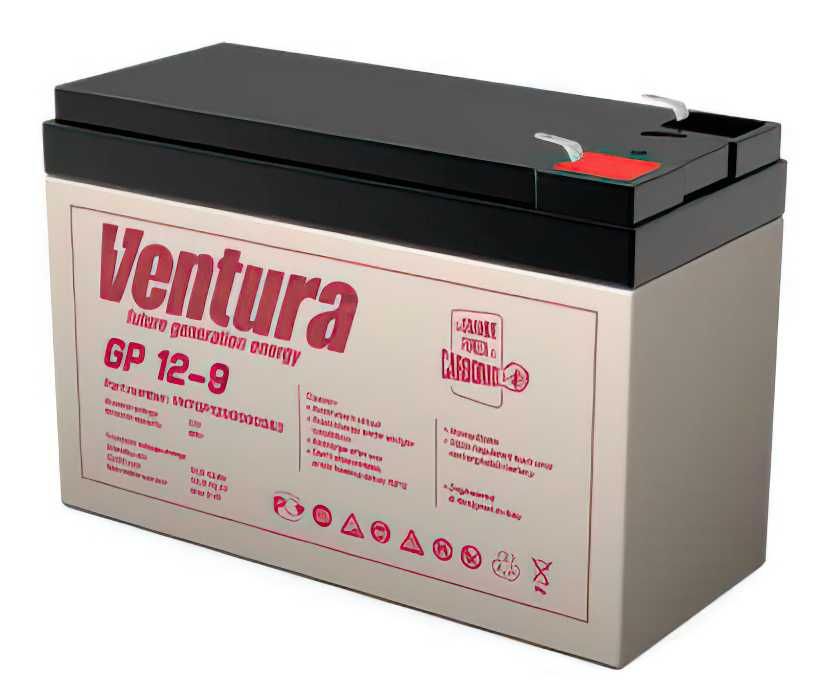 Аккумулятор для ИБП UPS Ventura 9 а/ч 12 вольт. Форма оплаты любая!