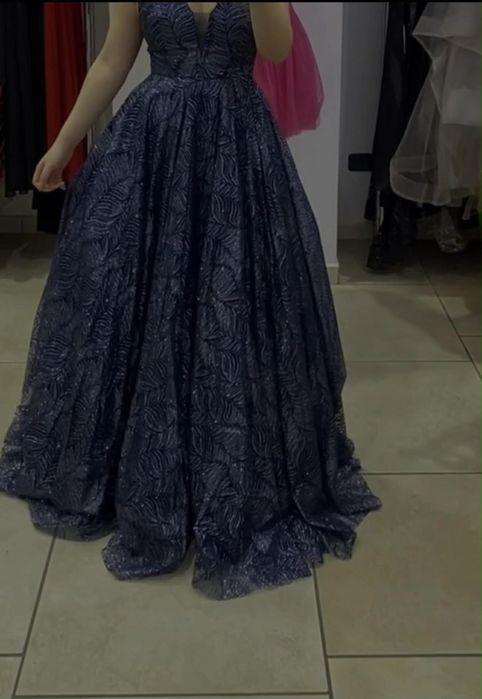 Бална рокля Синя