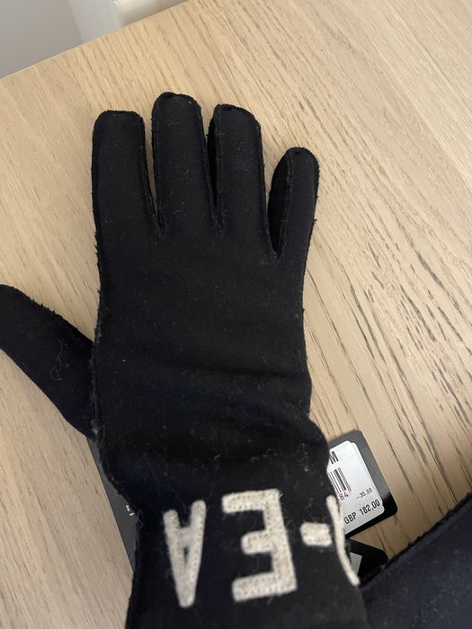 Mănuși Emporio Armani,bărbați ,din lână neagră -M