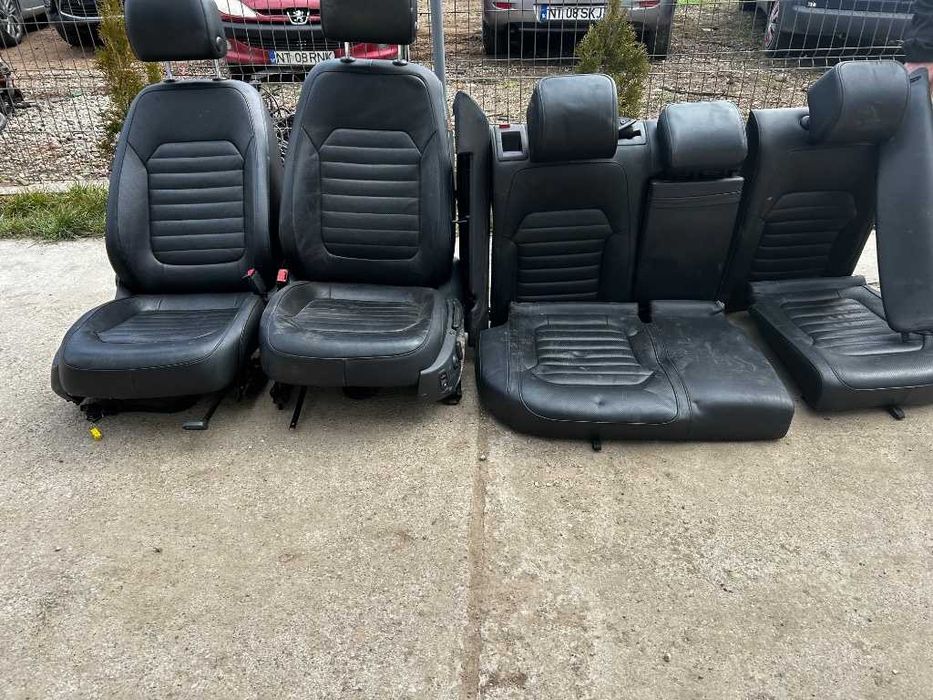 Set scaune piele față spate Passat B7 Break 2014