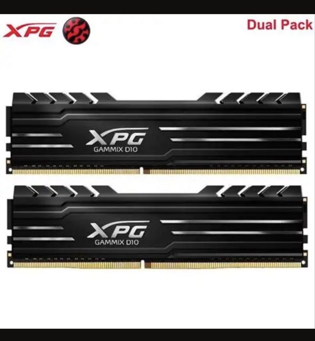 Kit Memorie RAM ADATA XPG Gammix D10 Black 16GB (2x8GB) DDR4 3000MHz CL16