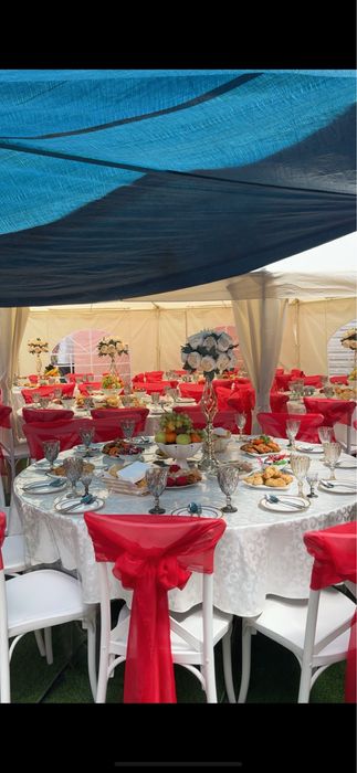 Аренда шатер,стол,стулья,посуда