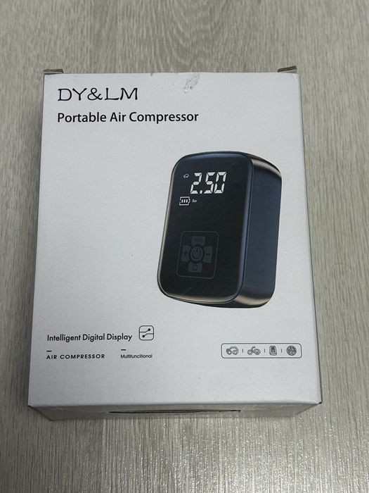 Compresor auto portabil 150PSI, alimentare USB