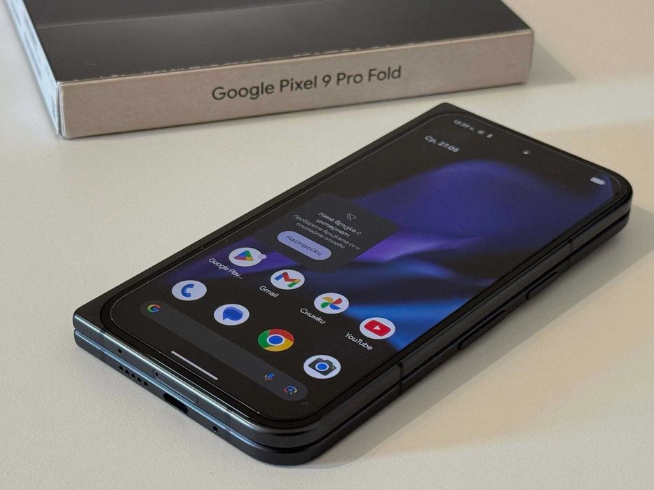 Бартер! Google Pixel 9 Pro Fold Obsidian (Черен)