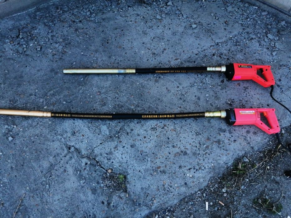 Вибратор погружной глубинный 1м, 1.5м, 2м