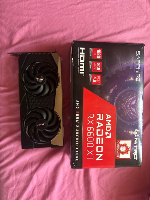 Placa video Amd Rx 6600 XT 8gb