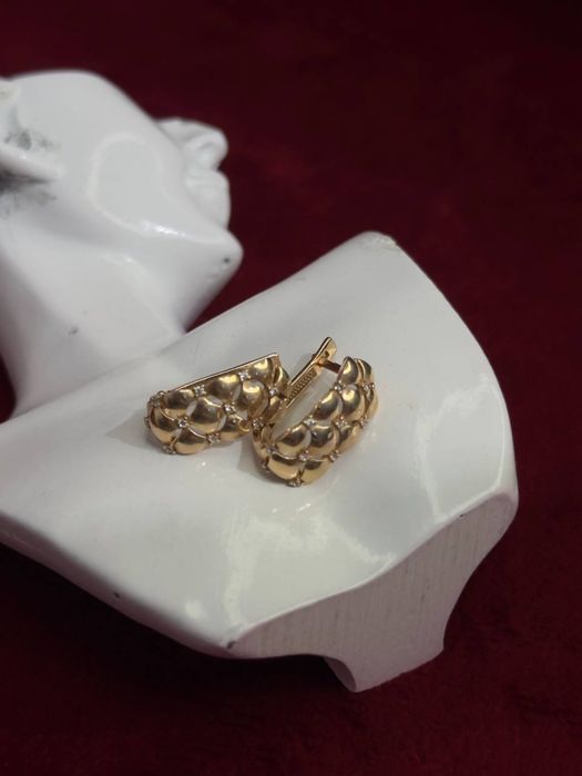 Золотые серьги/BariBarShop/0•0•24