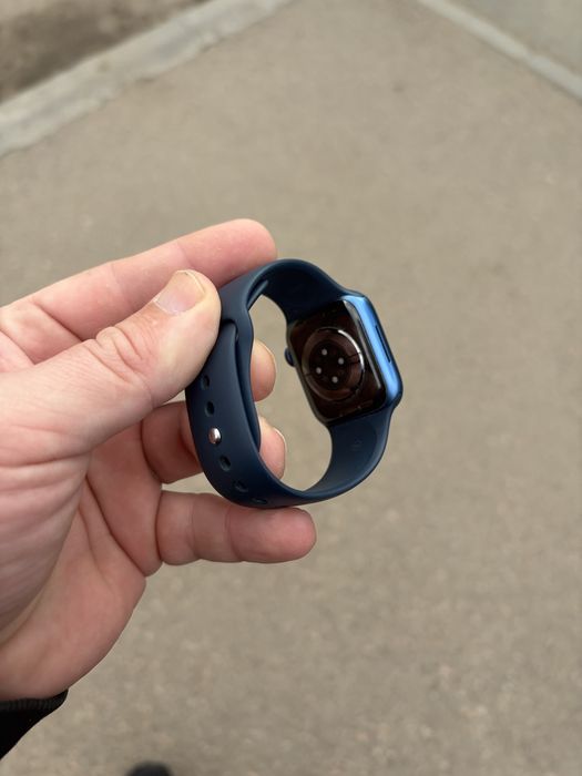 Apple watch series 7 41mm Blue АКБ 95%