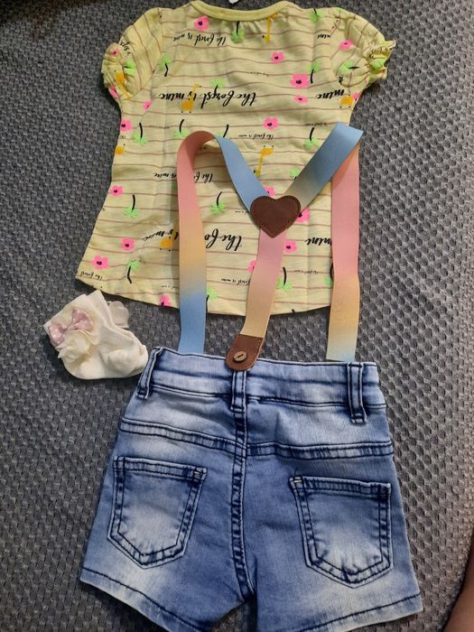 Летен бебешки комплект 6-9м