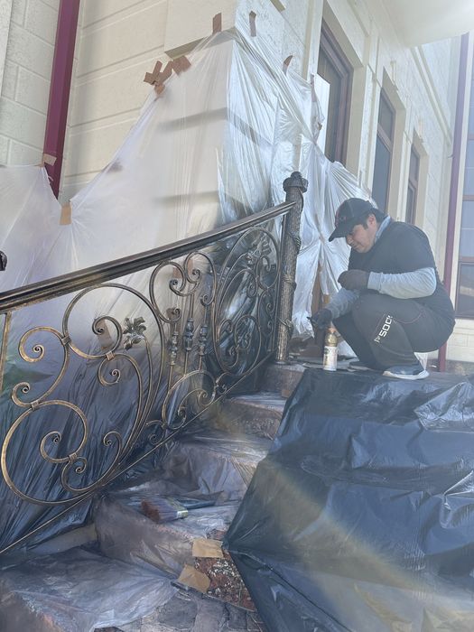 Дарвоза решётка бояш краска Darvoza akfa boyash kraska