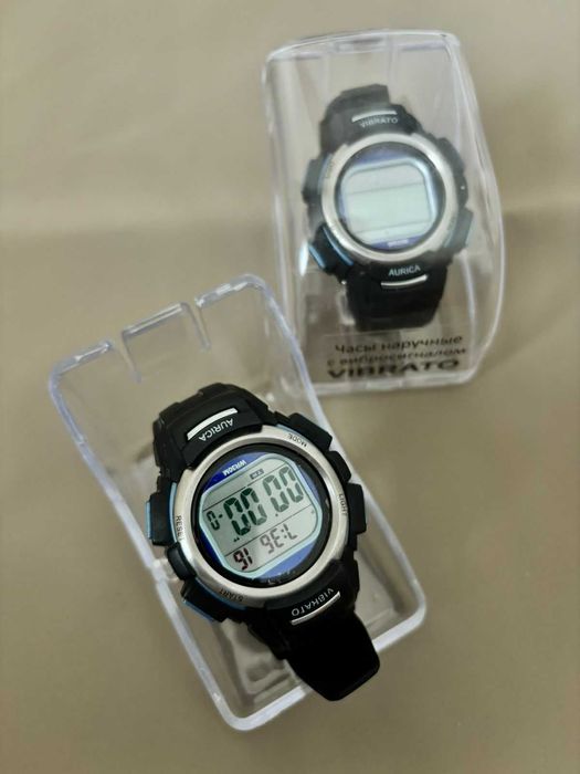 Наручные вибрационные часы-будильник Vibrato