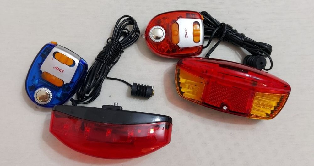 Semnalizare sport și alarma bicicleta, sonerie si poziții pe led, Noi