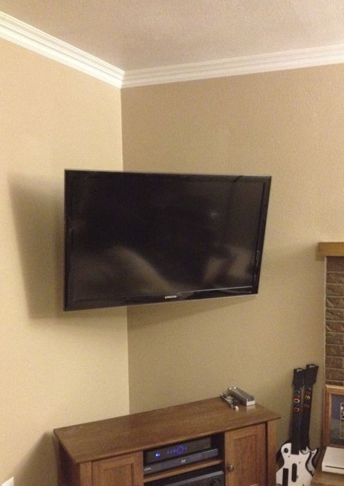 Установка телевизора