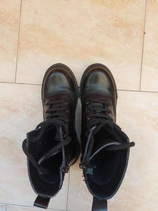 Дамски боти естествена кожа