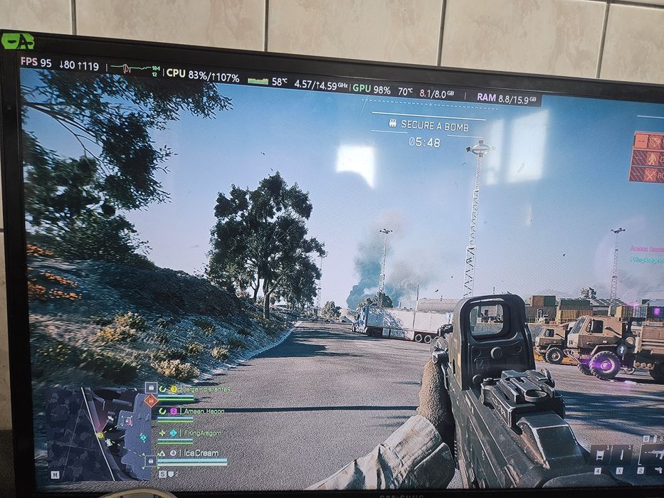 Unitate PC Gaming i7 10700 video 8GB RX 5700 16GB DDR4 M2