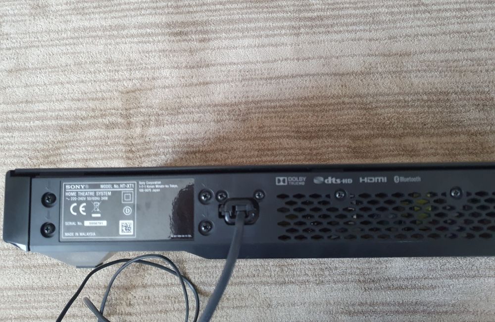 Soundbar Soundplate Sony HT-XT1