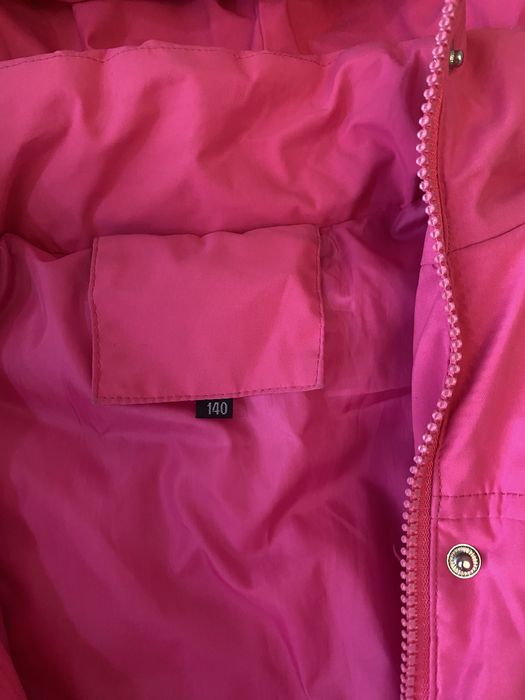 зимняя куртка теплая размер 140