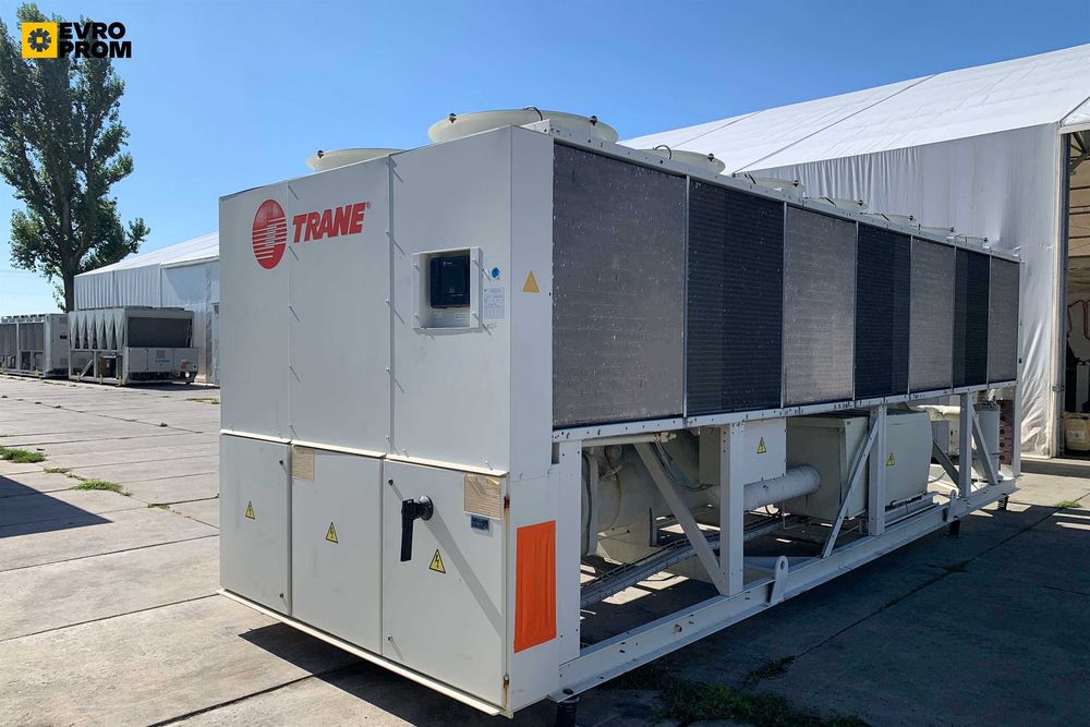Chiller răcit cu aer TRANE RTAC 185 – 648 kW | pret chiller trane | 2 compresoare cu șurub | Second hand