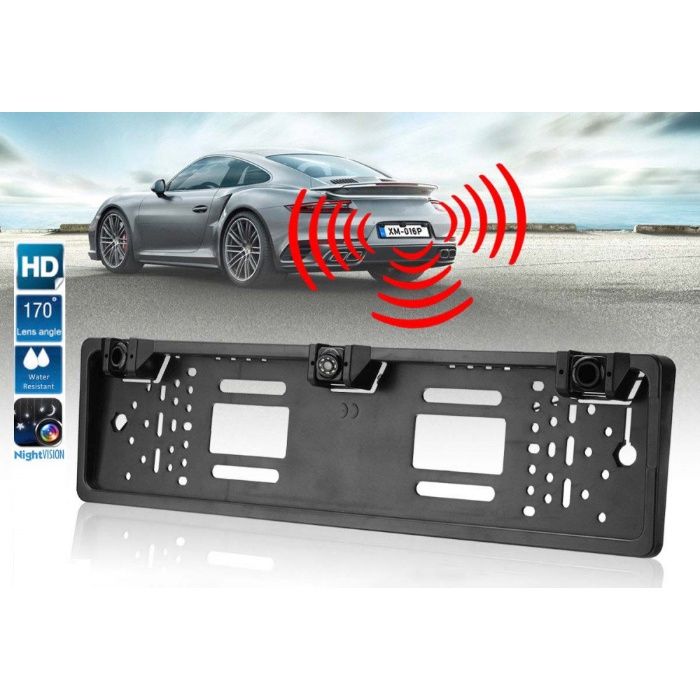 Звуков Парктроник в рамка за регистрационен номер . PP3