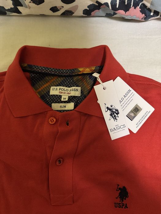 Bluza Polo USPA,Marimea M Slim,Nepurtata,Cu eticheta