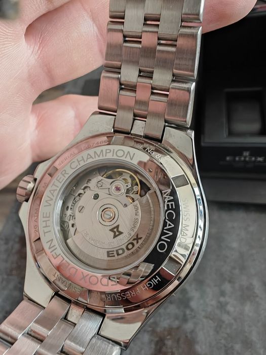 Edox Delfin Mecano 85303 3M BUIGB Скелетон като НОВ